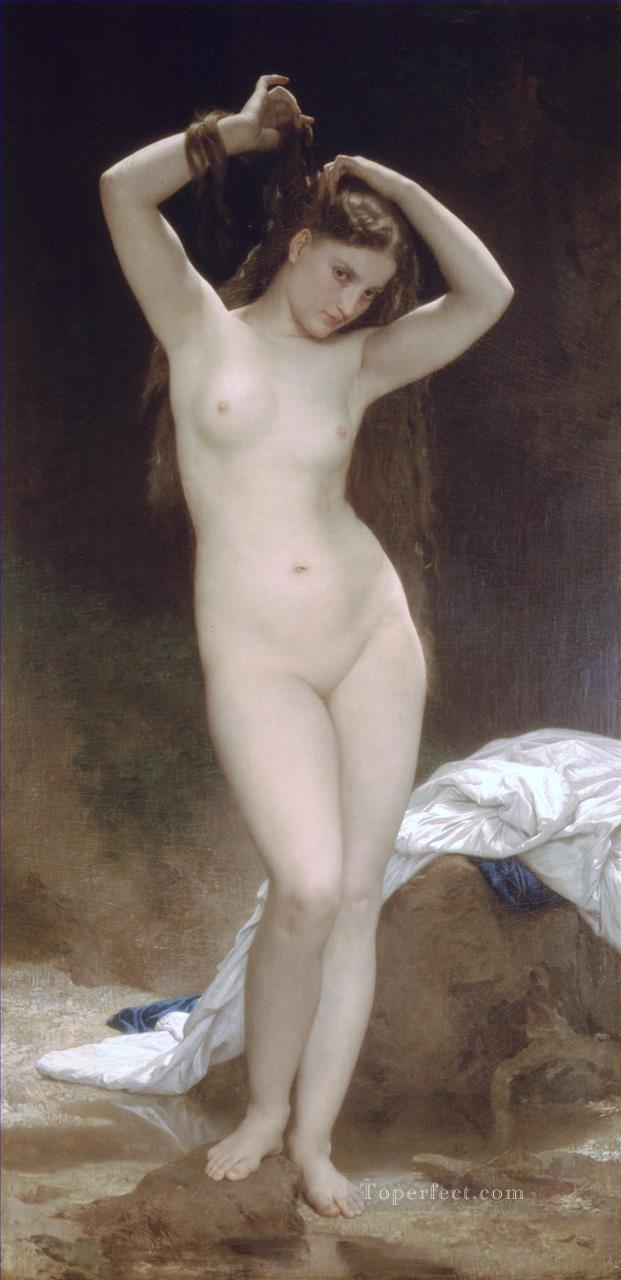 Baigneuse 1870 William Adolphe Bouguereau nude Oil Paintings